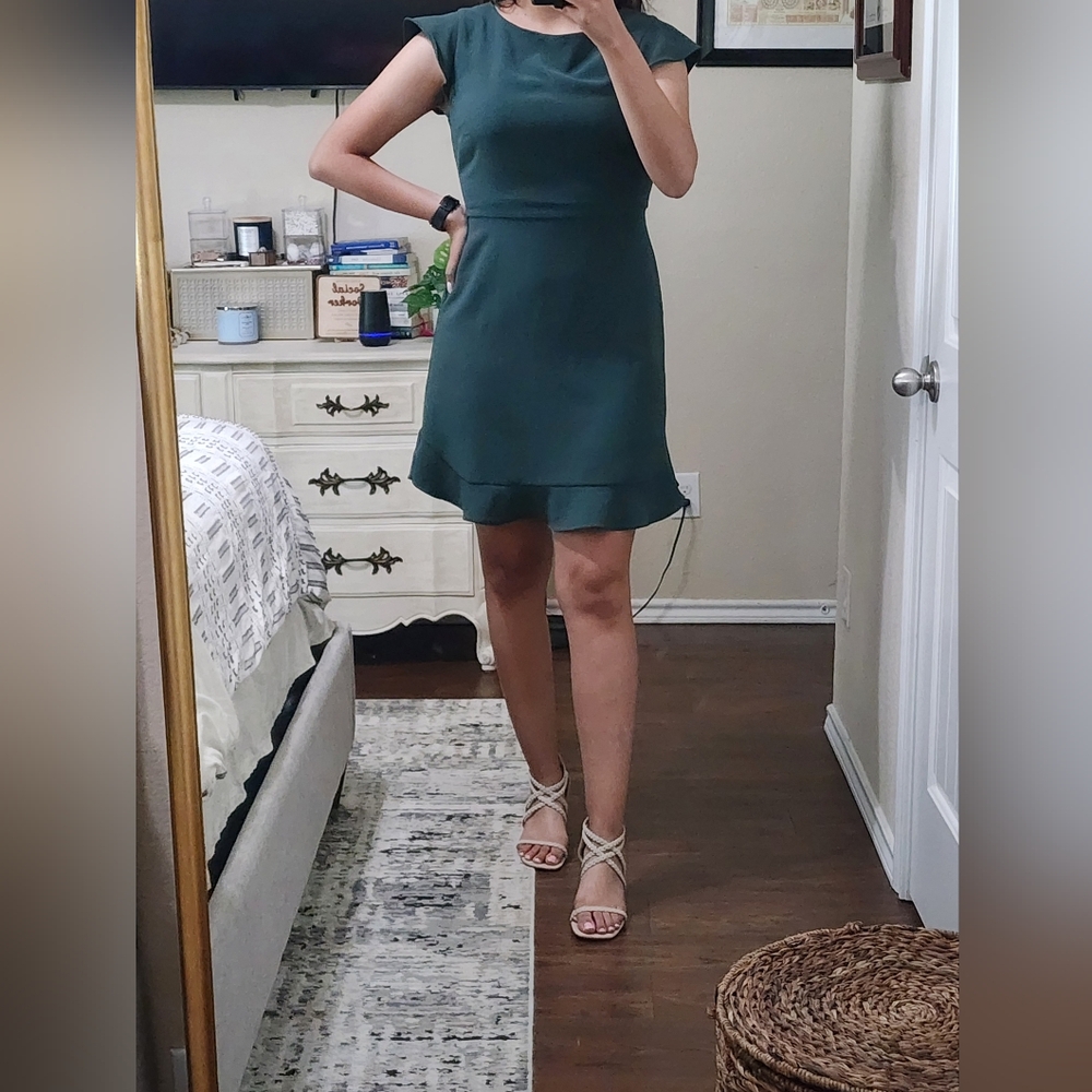 Loft Green Womens Dress